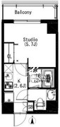 エスティメゾン戸越 414 間取り図