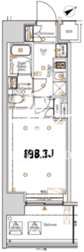 ログ東駒形 902 間取り図