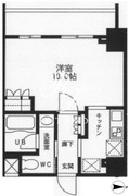 カスタリア門前仲町2 712 間取り図 ?>