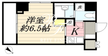 HF東日本橋レジデンス 406 間取り図