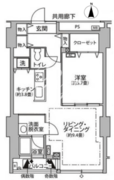 東雲キャナルコートCODAN 11-1113 間取り図