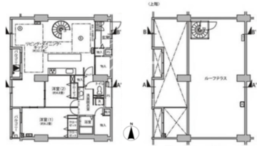 東雲キャナルコートCODAN 12-1402 間取り図