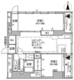 東雲キャナルコートCODAN 13-403 間取り図