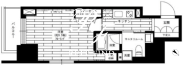 グランドコンシェルジュ六本木 1008 間取り図