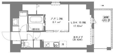 SRS八広 504 間取り図