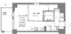 SRS八広 402 間取り図