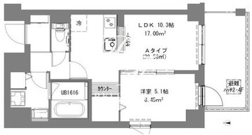 SRS八広 303 間取り図