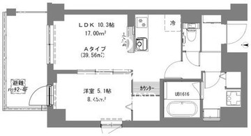 SRS八広 401 間取り図