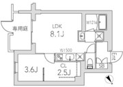 グランデュオ学芸大学2 102 間取り図