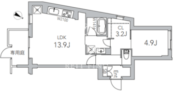 グランデュオ学芸大学2 103 間取り図