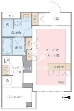 ブリリアイスト東雲キャナルコート 335 間取り図