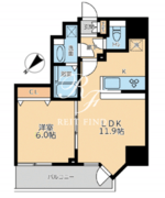 プライマル品川大森海岸 801 間取り図