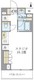 ルフォンプログレ学芸大学 302 間取り図