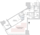 セントラルパークタワー・ラ・トゥール新宿 2102 間取り図