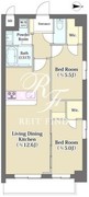 テアトル富ヶ谷 201 間取り図