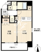 オーキッドレジデンス蔵前 501 間取り図