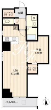 グレイヒルズ 1002 間取り図