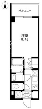 プライマル錦糸町 308 間取り図