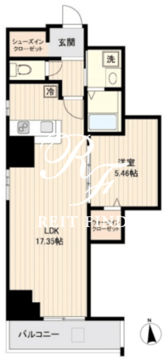 グレイヒルズ 1202 間取り図