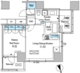 レジディアタワー目黒不動前 1303 間取り図