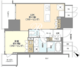 ブランズ愛宕虎ノ門 706 間取り図