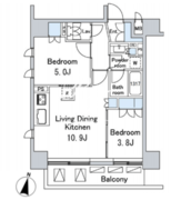 ルジェンテ・バリュ上野 1302 間取り図
