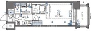 ズーム四谷左門町 1002 間取り図 ?>