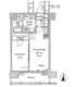 パークアクシス東陽町 1203 間取り図