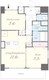 パルボヌール 602 間取り図