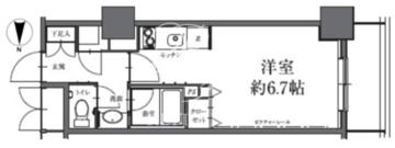 HF駒沢公園レジデンスタワー 216 間取り図
