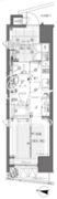 ズーム都庁前 501 間取り図