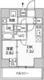 オルタナ十条 603 間取り図