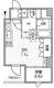 オルタナ押上 203 間取り図