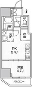オルタナ亀戸3 804 間取り図 ?>