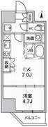 オルタナ亀戸3 1202 間取り図 ?>