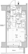 プレミアムキューブG市谷甲良町 204 間取り図 ?>