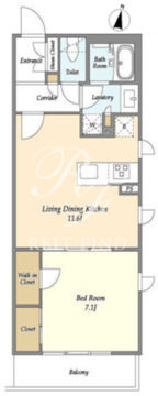 ゼットエックス南大塚2 304 間取り図