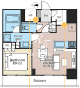 ベルファース本所吾妻橋 902 間取り図