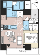 ベルファース本所吾妻橋 803 間取り図