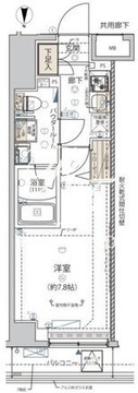 アルコバレーノ錦糸町 305 間取り図