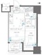 ズーム大島 803 間取り図