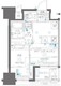 ズーム大島 1104 間取り図