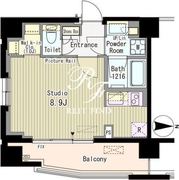 ルーエ渋谷神山町 803 間取り図