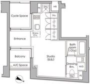 プライムガーデン駒沢大学 701 間取り図