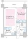 シティタワー新宿 3307 間取り図