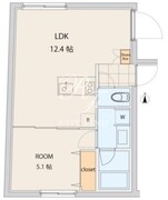 エスセナーリオ目黒花房山 303 間取り図