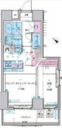 ジェノヴィア浅草2スカイガーデン 505 間取り図