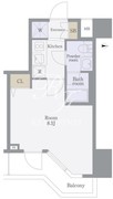 ガリシア代々木 1002 間取り図