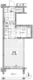 カスタリア麻布十番七面坂 212 間取り図