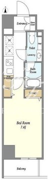 サンライズ大森 306 間取り図